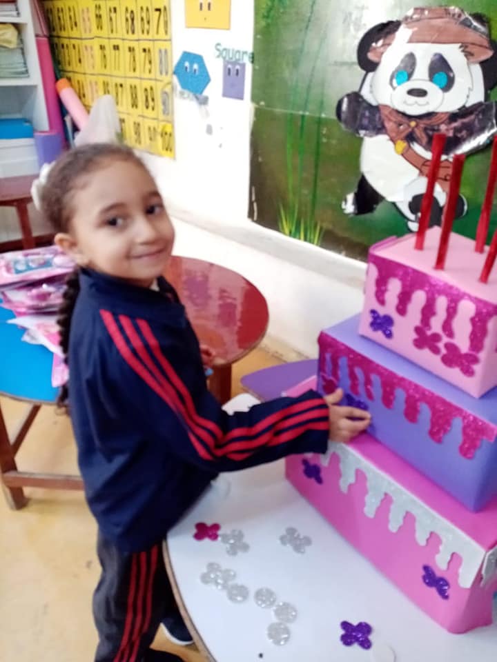 KG 2 Cute Pandas our cake party